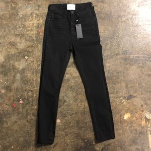 One Teaspoon Black Skinnies